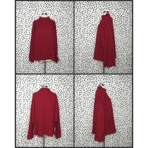 Free People Red Set the Mood Boho Matching Skirt Set - Picture 9 of 14